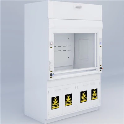 Vitrina de gases con conductos